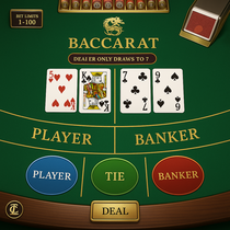 CaptainCooks - Baccarat Table Game - Elegant Card Game