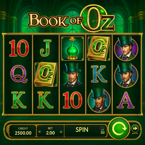 CaptainCooks - Book of Oz Slot Game - Microgaming Classic