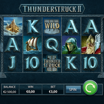 CaptainCooks - Thunderstruck II Slot Game - Norse Gods Power